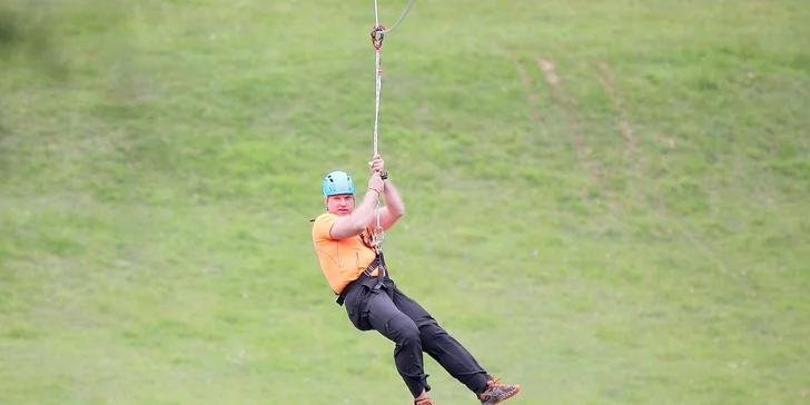 Perfektná jazda na kladke ZipLine - Ružomberok - Čutkovo