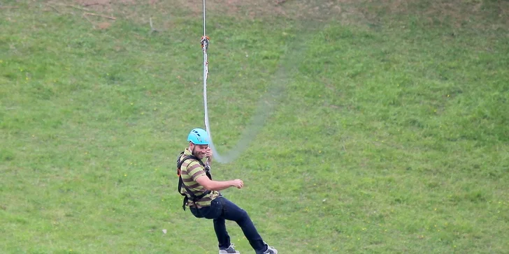 Perfektná jazda na kladke ZipLine - Ružomberok - Čutkovo