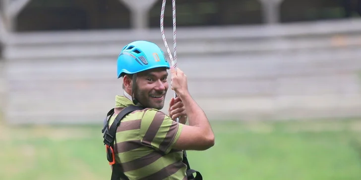 Perfektná jazda na kladke ZipLine - Ružomberok - Čutkovo