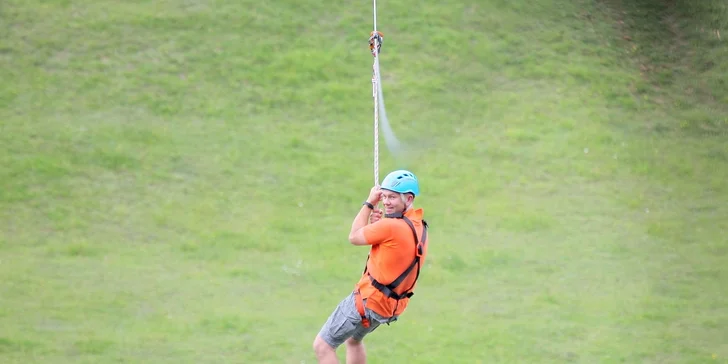 Perfektná jazda na kladke ZipLine - Ružomberok - Čutkovo