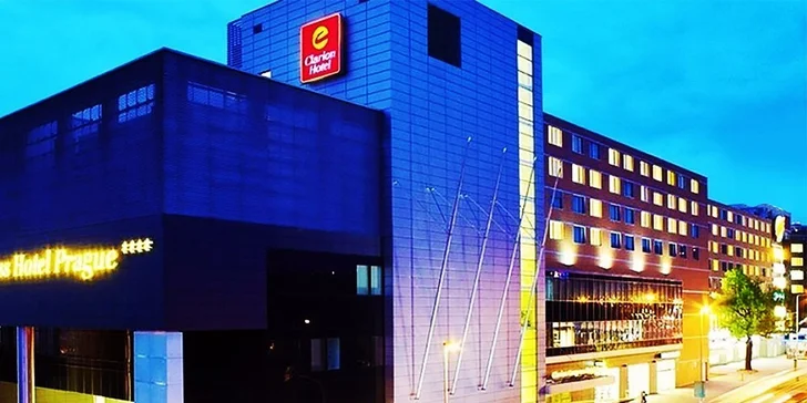 Luxusný Clarion Congress Hotel**** Prague, vstup do metra pod hotelom!