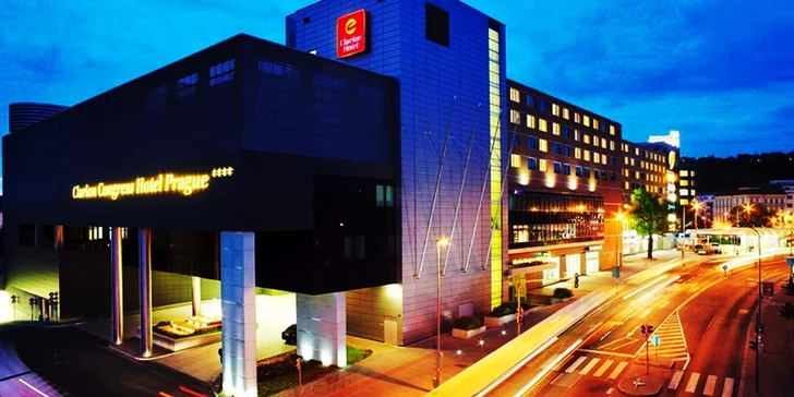 Luxusný Clarion Congress Hotel**** Prague, vstup do metra pod hotelom!