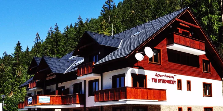 Pobyt v Jasnej - moderné, kompletne zariadené apartmány