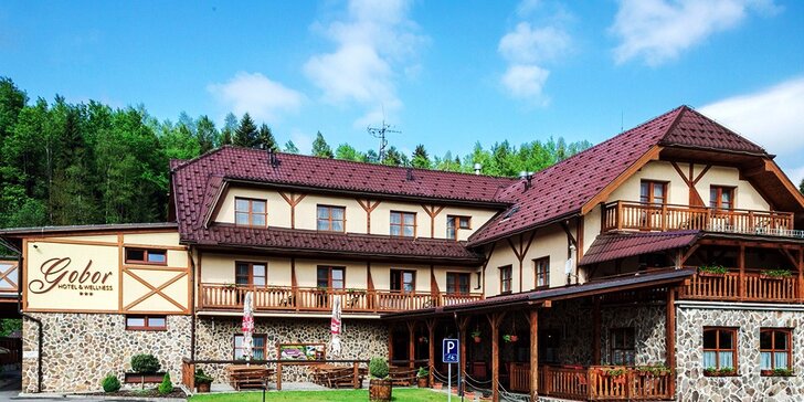 Wellness pobyt v hoteli Gobor*** v prekrásnom horskom prostredí neďaleko Aquaparku Oravice