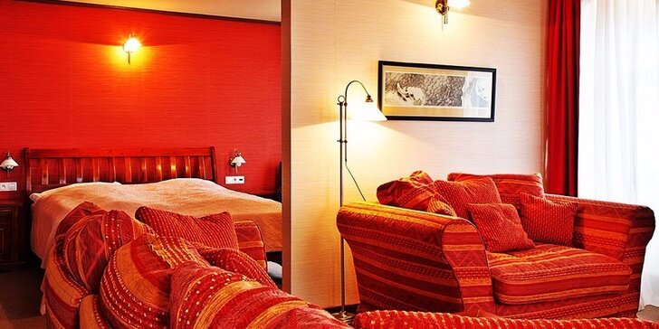 Romantika na víkend pre dvoch v 4 * hoteli Zlatý Lev s luxusným wellness