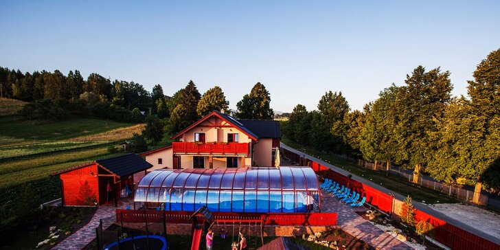 Wellness pobyt v Liptovskej Teplej s vyhrievaným bazénom, wellness a aktivitami pre deti