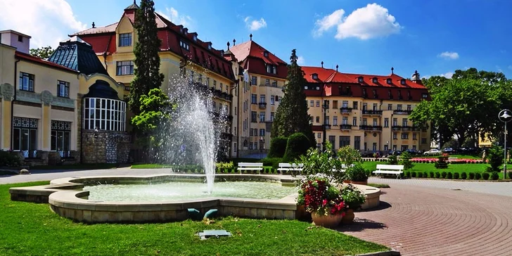 Romantické wellness pobyty v GRAND BOUTIQUE HOTELI SERGIJO**** v kúpeľnom meste Piešťany