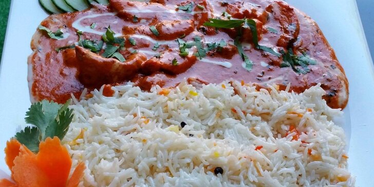 Vyskúšajte trochu exotiky a dajte si indické butter chicken s basmati ryžou