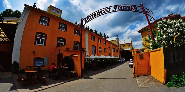 Božský pobyt pre 2 osoby na 3 dni s relaxačnými procedúrami v Rožnovských pivných a morských kúpeľoch