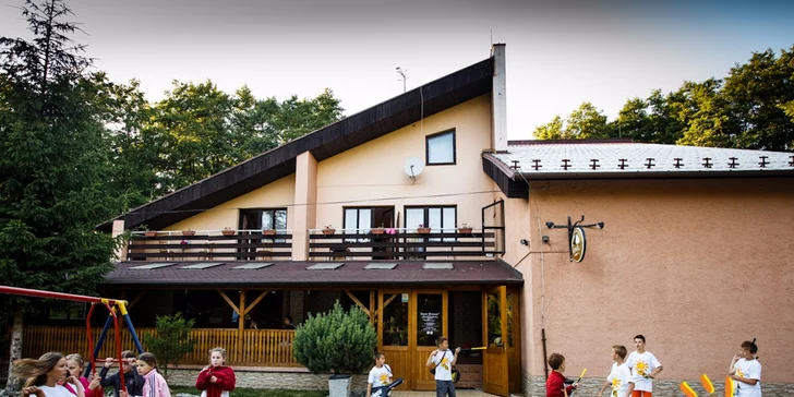 Letný 8-dňový tábor pri vodnej nádrži Duchonka pre deti od 5 do 10 rokov