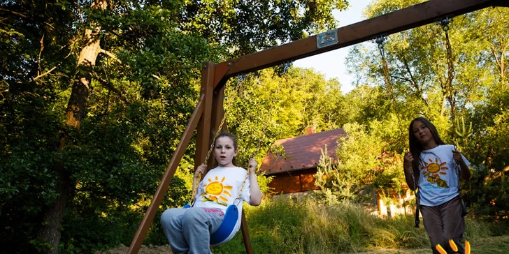 Letný 8-dňový tábor pri vodnej nádrži Duchonka pre deti od 5 do 10 rokov