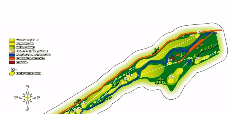 Skvelé denné menu a golf na Alpinke