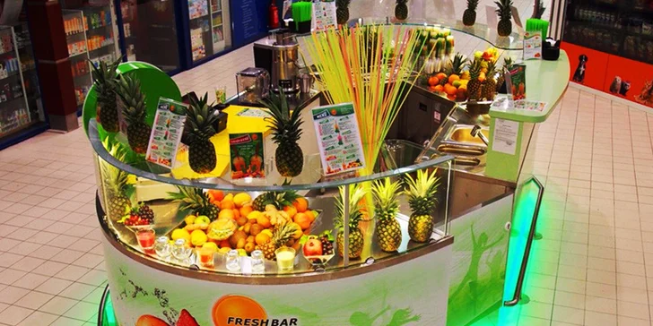 Čerstvé šťavy vo Fresh Bare