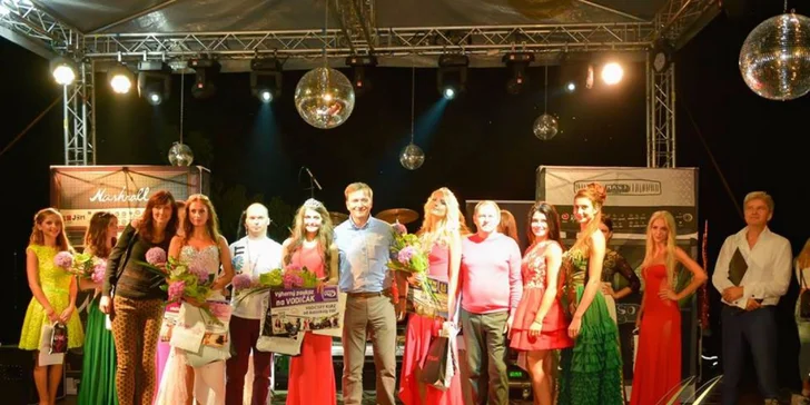 Vstupenka na hudobné podujatie plné krások! MISS DOMAŠA!