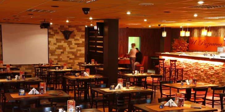 Pizza podľa vlastného výberu v Pube u Pažravca