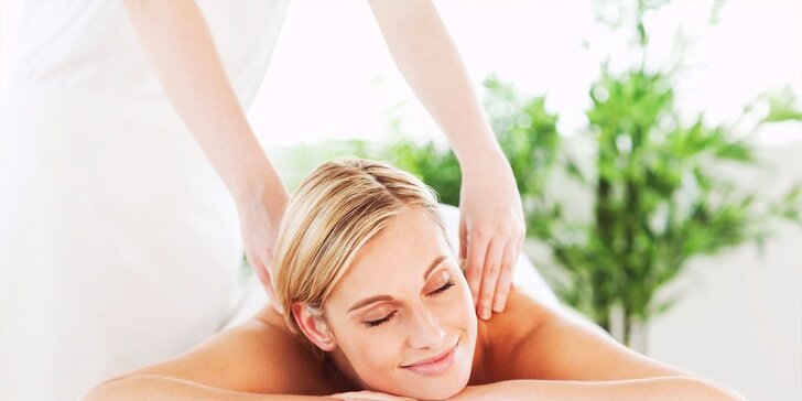Klasická masáž celého tela alebo relaxačná olejová masáž s aloe vera zábalom