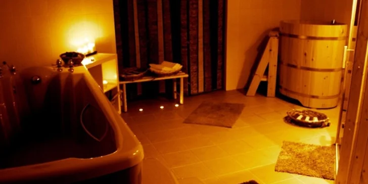 Romantický privátny wellness balíček s masážou