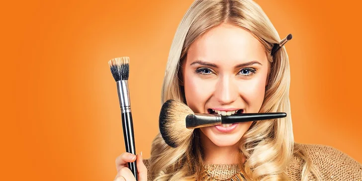 Exkluzívny kurz ľahkého sebalíčenia - každé ráno make up ako od profesionála