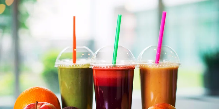 Svieži FRESH a čerstvé SMOOTHIE v Barbell Smoothie Bare