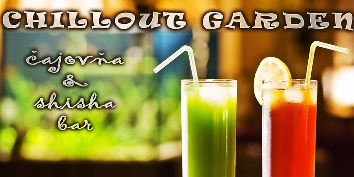 Ľadový čaj Roibos, čaj matcha alebo zelený čaj Jazmínový kvet v Chillout Garden
