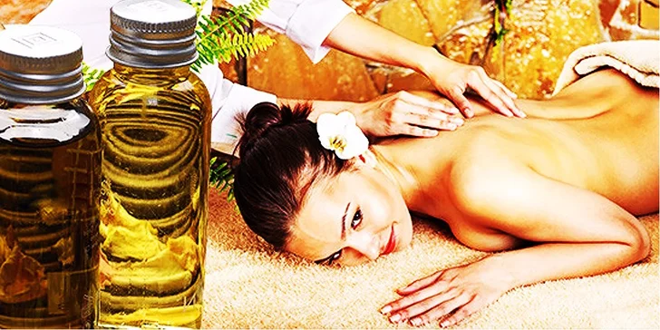 Thajské masáže: aroma therapy, foot & back alebo back special
