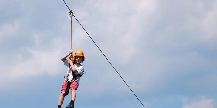 2x Zjazd na kladke Zip Wire – najdlhší na Slovensku!
