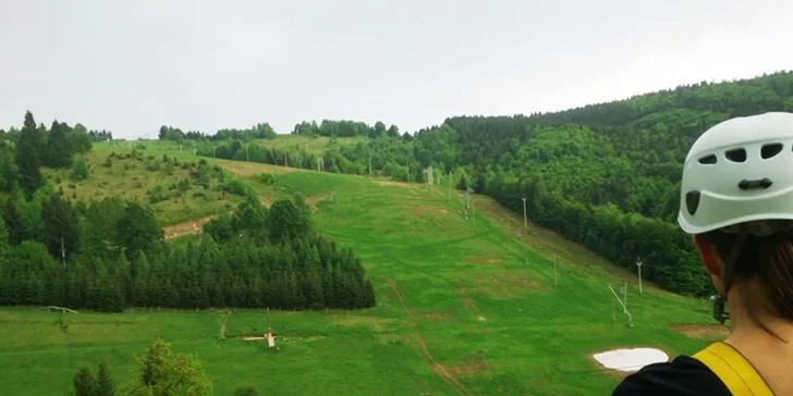 2x Zjazd na kladke Zip Wire – najdlhší na Slovensku!
