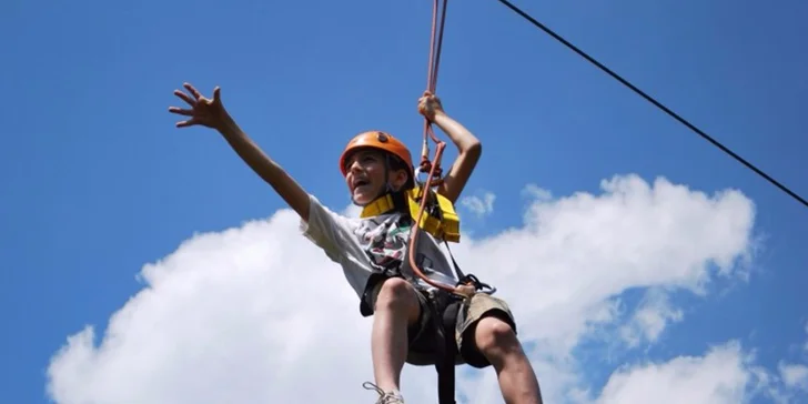 2x Zjazd na kladke Zip Wire – najdlhší na Slovensku!