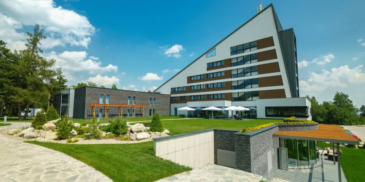 Exkluzívny pobyt v najmodernejšom wellness Hoteli HORIZONT Resort**** vo Vysokých Tatrách s neobmedzeným wellness + 50 % zľavou do Aquacity Poprad