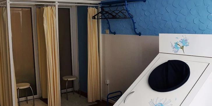 Cvičenie v špeciálne terapeuticky formovanom stane s možnosťou ozónoterapie