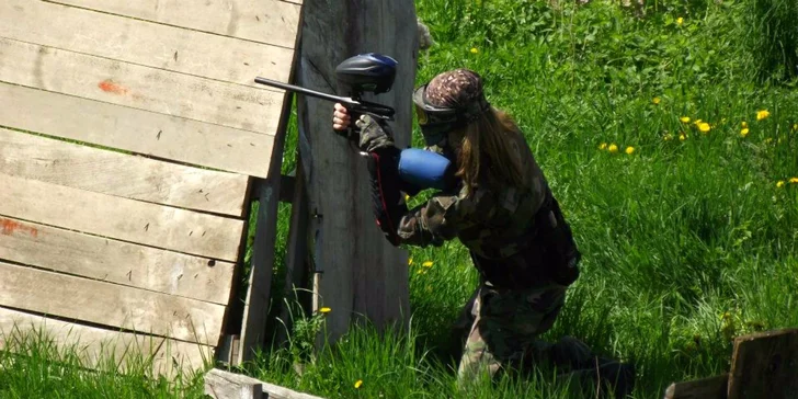 Trojhodinový paintball pri Zemplínskej šírave