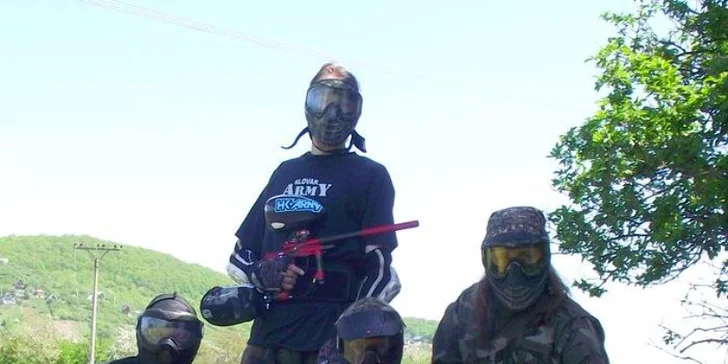 Trojhodinový paintball pri Zemplínskej šírave