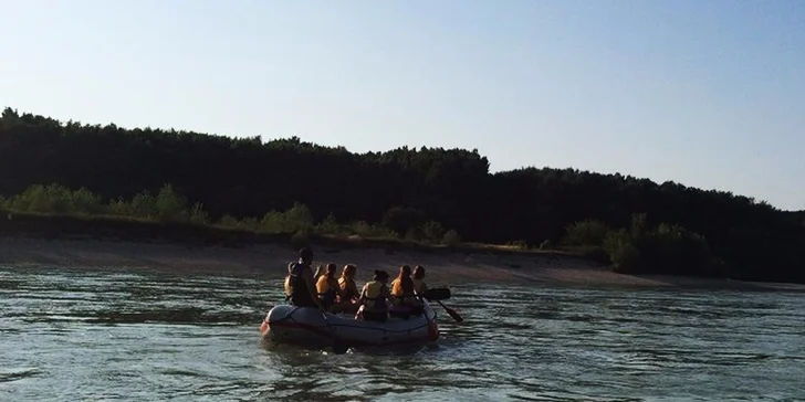 Splav rieky Dunaj z Hainburgu do Bratislavy
