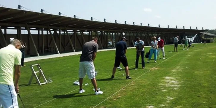 Golfový kurz - štart karta
