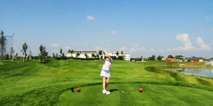 Golfový kurz - štart karta