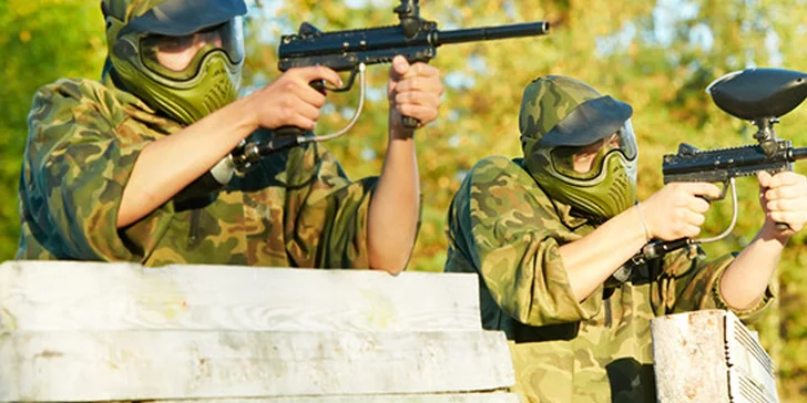 Trojhodinový paintball vo Vyšnej Šebastovej