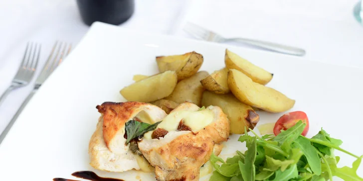 Vyskladaj si 3-chodové menu pre 2 osoby s vínom podľa vlastného výberu
