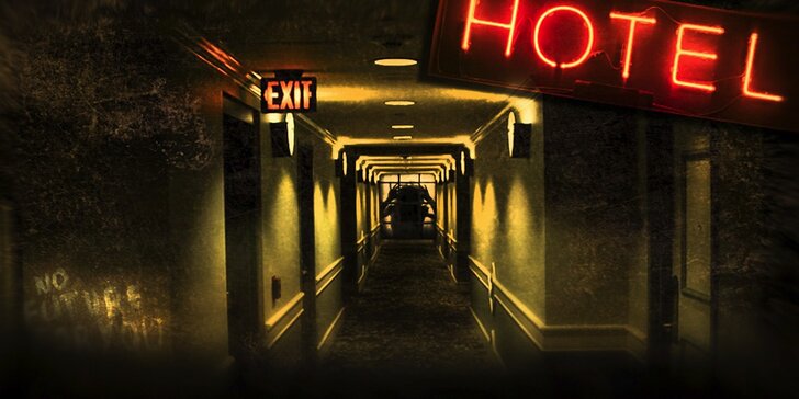 Prežite peklo, prejdite viac než tuctom temných miestností a dostaňte sa z tajuplného hotela!