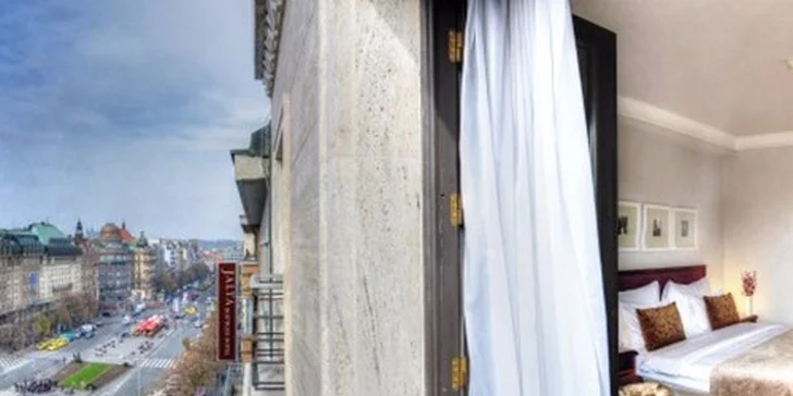 Exkluzívny JALTA Boutique Hotel***** Praha priamo na Václavskom námestí