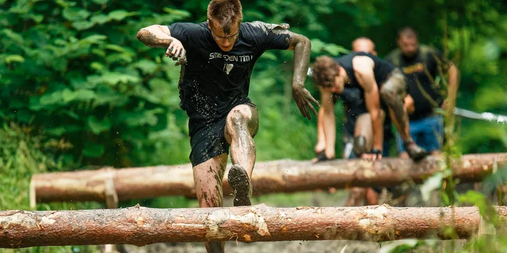 Štartovné Rugged Race Extreme - prekážkový beh s 15+ prekážkami (7 km)