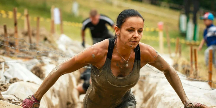 Štartovné Rugged Race Extreme - prekážkový beh s 15+ prekážkami (7 km)