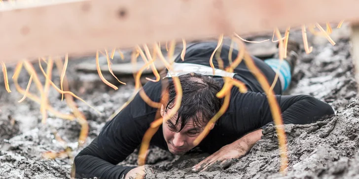 Štartovné Rugged Race Extreme - prekážkový beh s 15+ prekážkami (7 km)