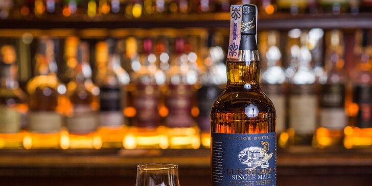 Degustácia štyroch druhov whisky aj s odborným výkladom vo WhiskyBar44