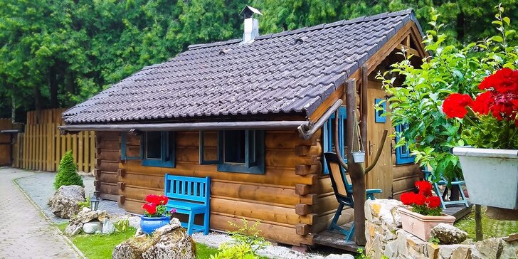 Dovolenka v prekrásnych zrubových domčekoch vo Vysokých Tatrách