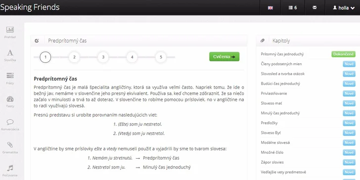 6-mesačná ANGLIČTINA online pre jednu alebo dve osoby
