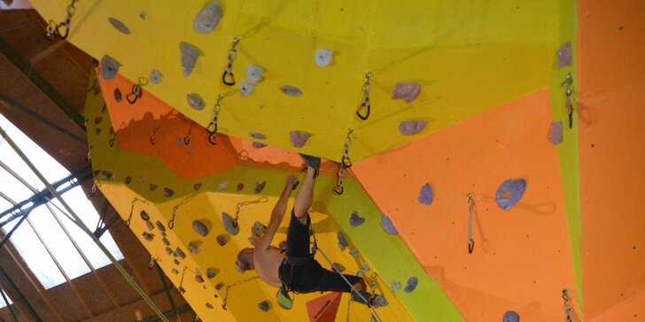 Jednorazový vstup do lezeckého centra pre deti a dospelých
