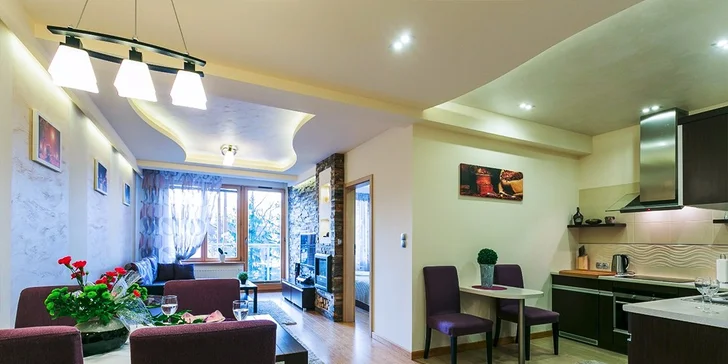 Luxusné apartmány v centre Zakopaného až pre 6 osôb!