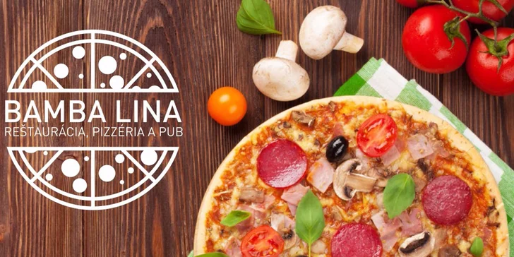 Pizza či šalát v košickej Bamba Line podľa vlastného výberu