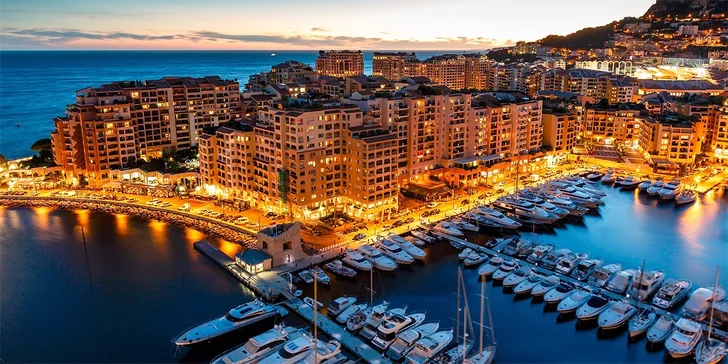 Nechajte sa zlákať na čarovné Côte d'Azur, Nice, Cannes, Monaco a Saint Tropez na slnečnej Francúzskej Riviére