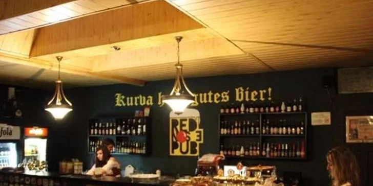 Poctivé pivo v RED NOSE PUB, ktorý vás dostane svojou širokou pivnou ponukou!